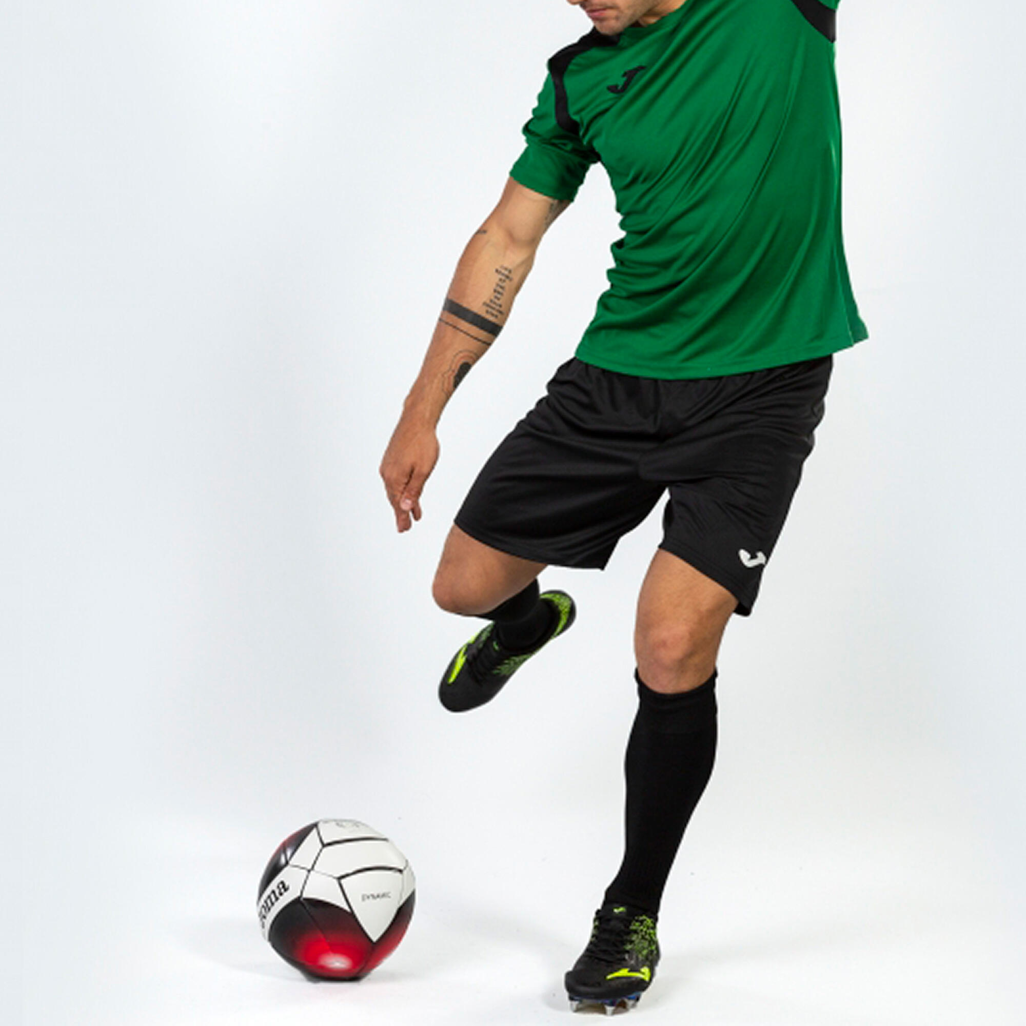 Camiseta Manga Corta Fútbol Hombre Joma Championship V Verde 5/5