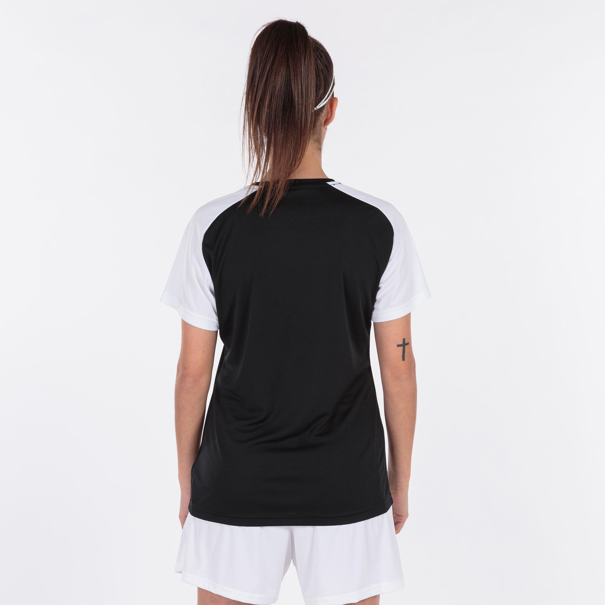 Maillot Manches Courtes Football Femme Joma Academy IV Noir 3/5