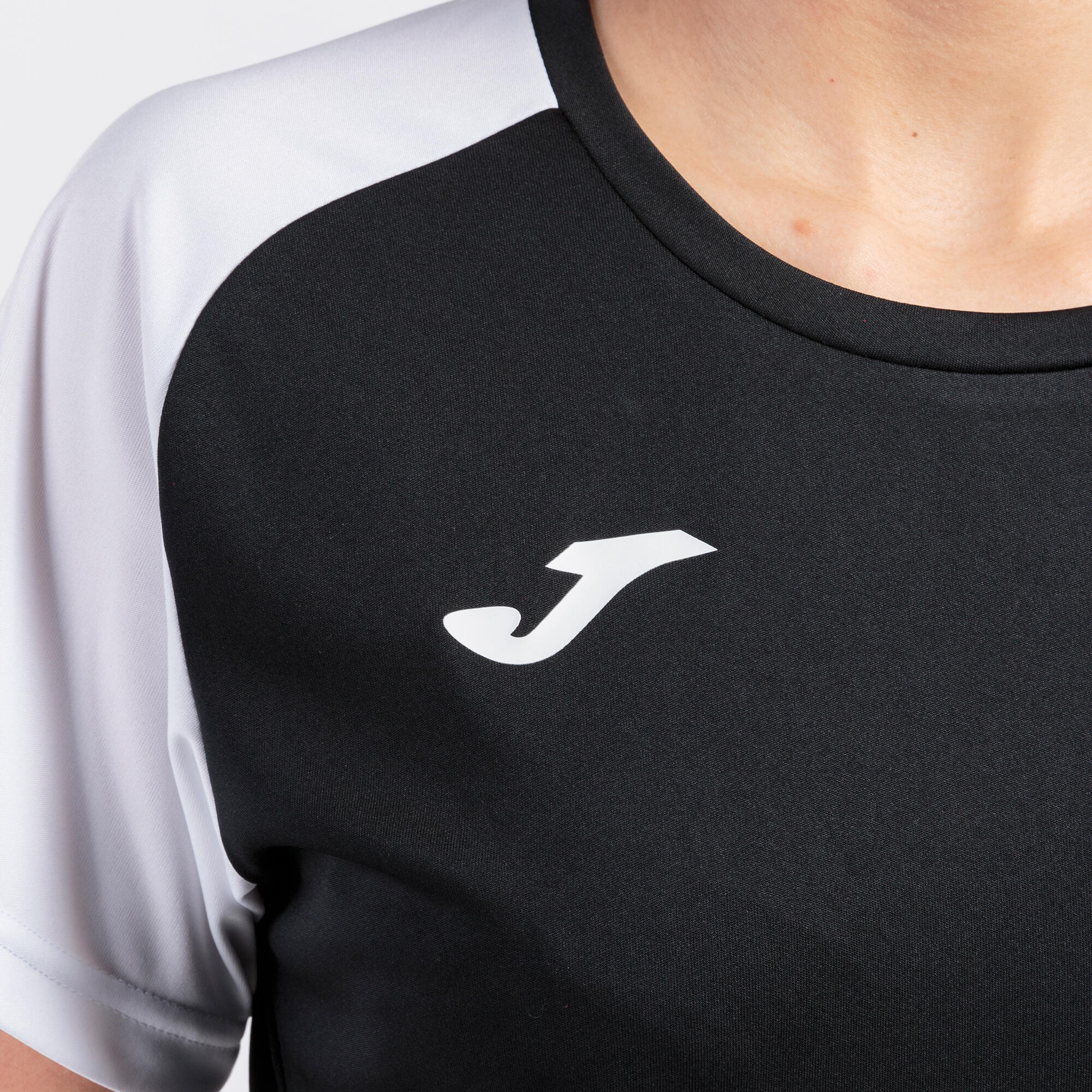Maillot Manches Courtes Football Femme Joma Academy IV Noir 5/5