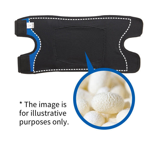 Zamst EK-1 Genouillère de sport - Compression avec ouverture complète - Taille L 4/7