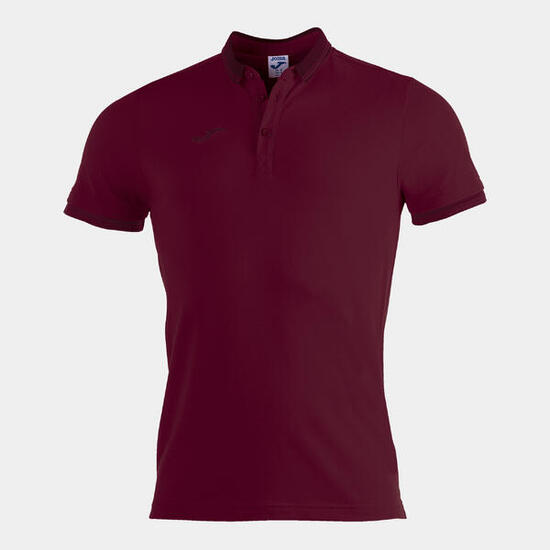 Polo Manches Courtes Enfants Joma Bali II Bordeaux