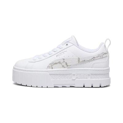 sneakers puma mayze crashed donna WHITE