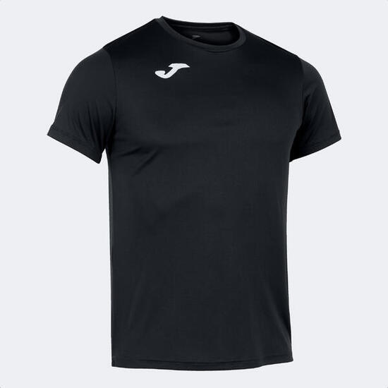 Maillot Manches Courtes Running Homme Joma Record II Noir