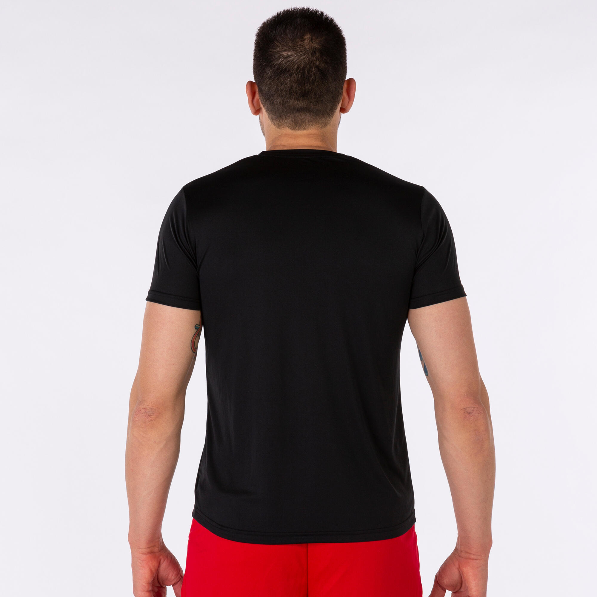 Maillot Manches Courtes Running Homme Joma Record II Noir 3/5