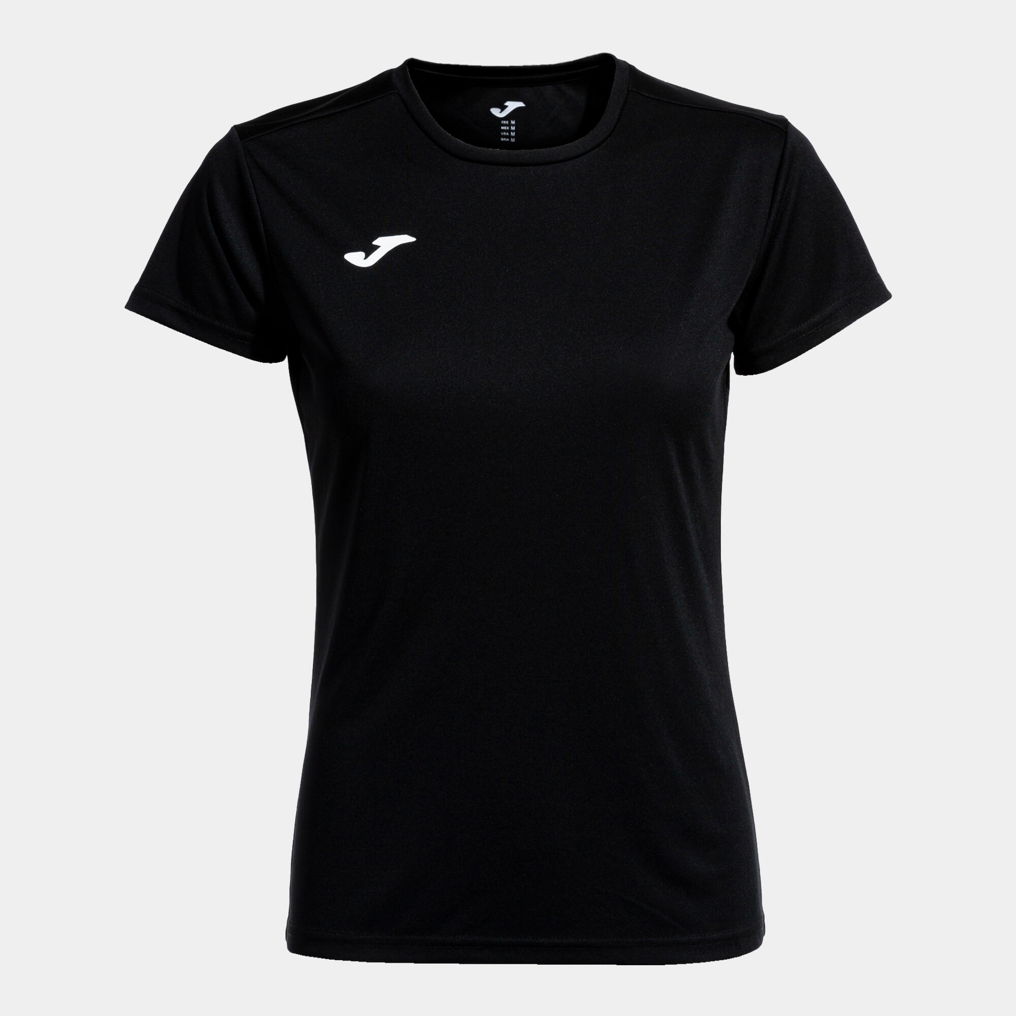 Camiseta Manga Corta Fitness Mujer Joma Combi Woman Negro 5/7