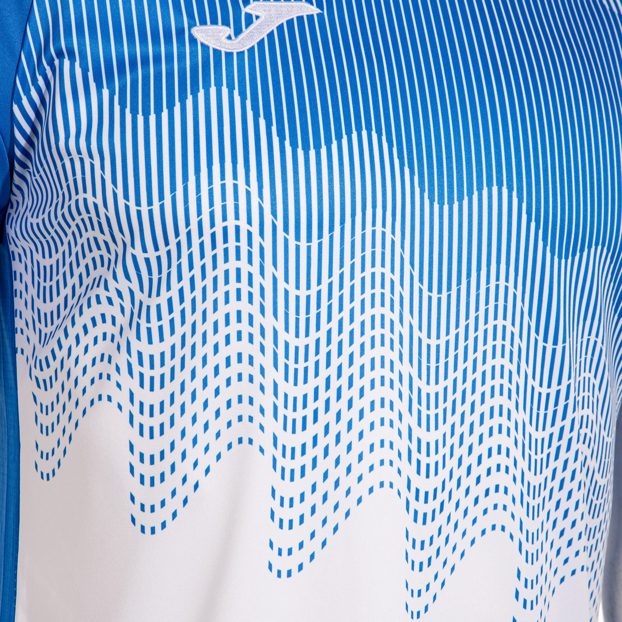 Camiseta Manga Corta Fútbol Hombre Joma Tiger VI Blanco 4/5