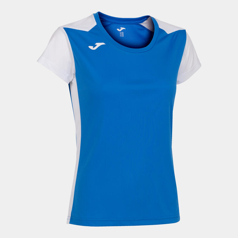 Camiseta Manga Corta Running Mujer Joma Record II Royal