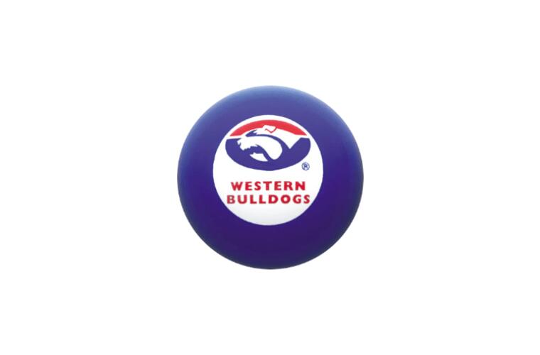 Western Bulldogs AFL Pool Snooker Billiard Ball SINGLE 2″ Inch