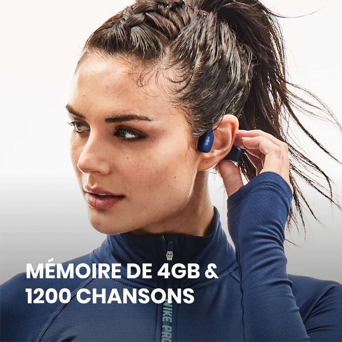 Casque de natation MP3 à conduction osseuse SHOKZ - OPENSWIM