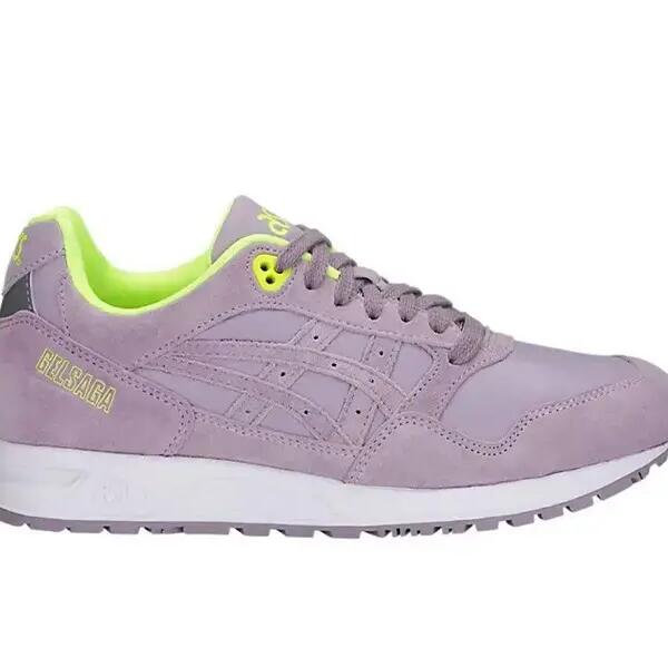 Women's Asics Gelsaga Pink/Yellow Trainers