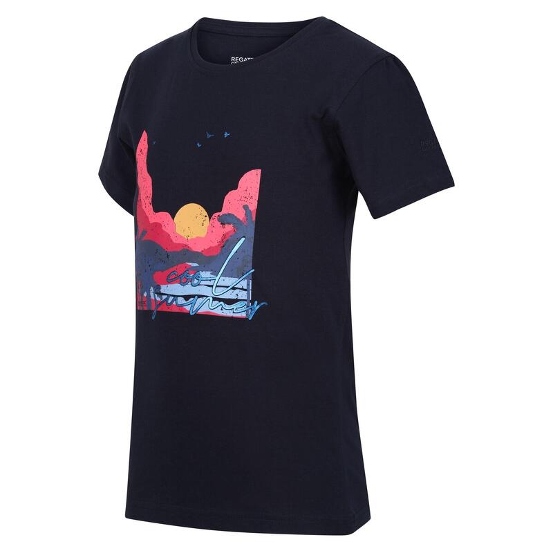 Tricou Pilates Regatta Bosley VI Apus De Soare Copii