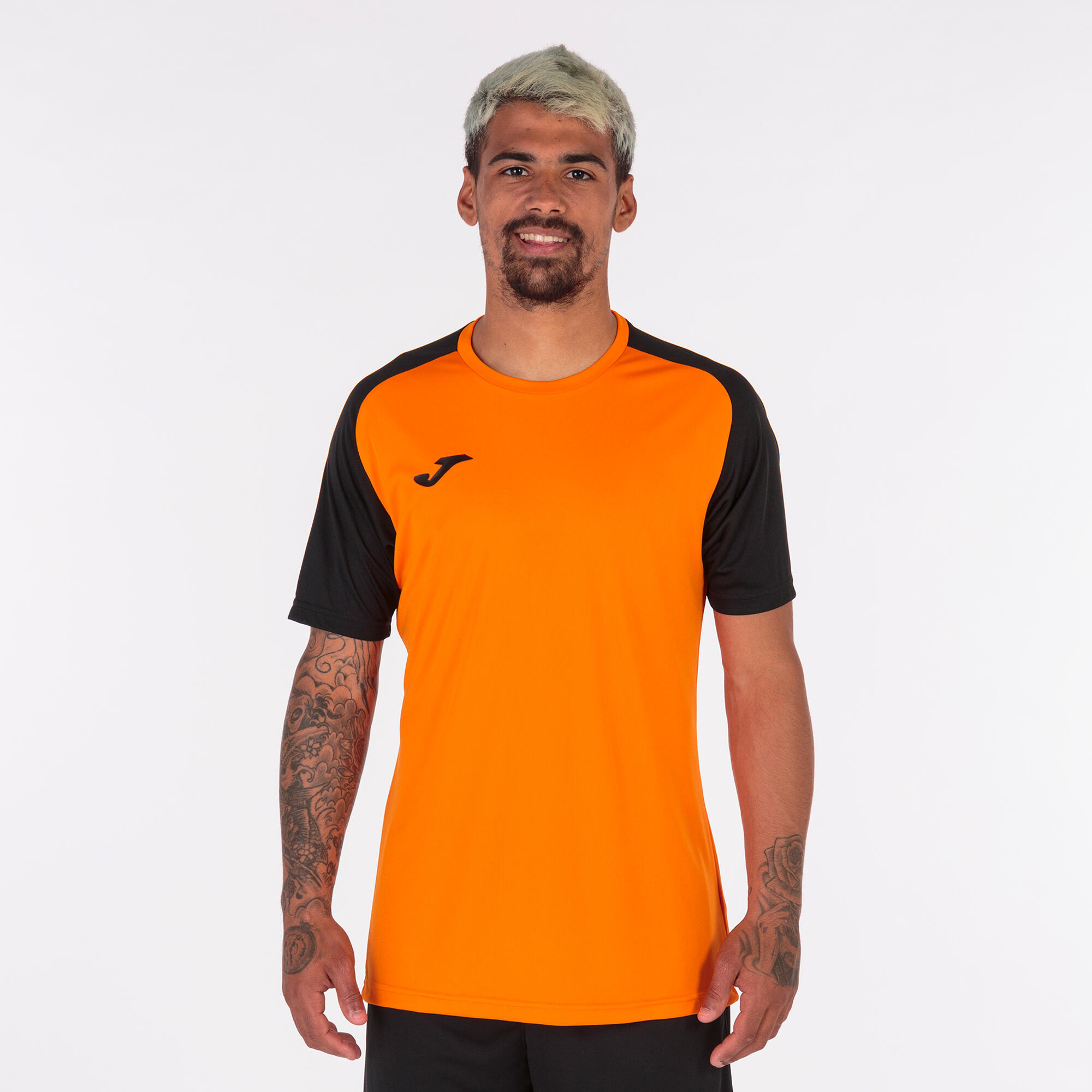 Joma Academy IV Sport T-shirt XL Oranje-Zwart Unisex 2/5