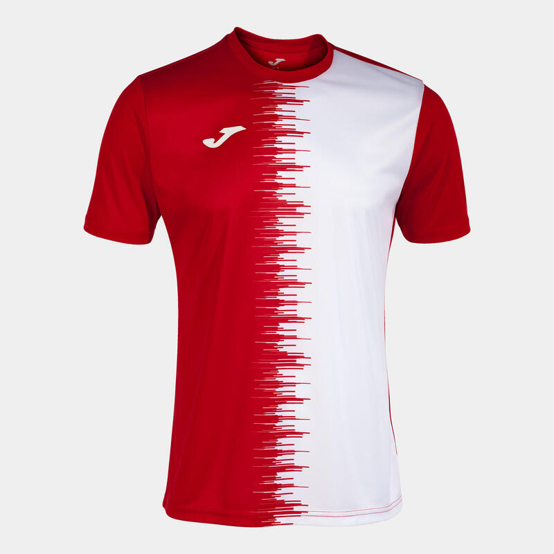 Camiseta Manga Corta Fútbol Niños Joma City II Rojo