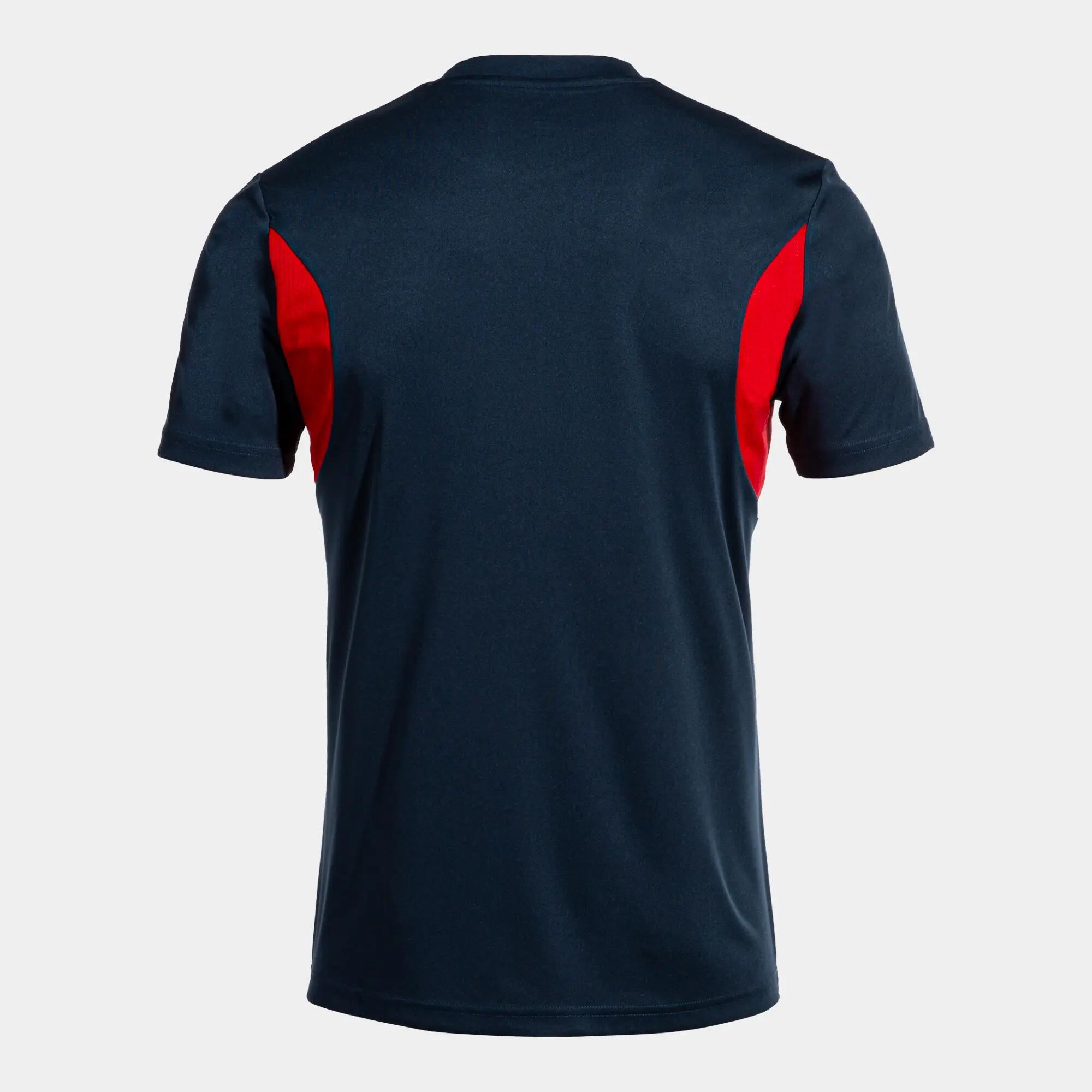 Maillot Manches Courtes Football Homme Joma Winner III Bleu Marine 2/4