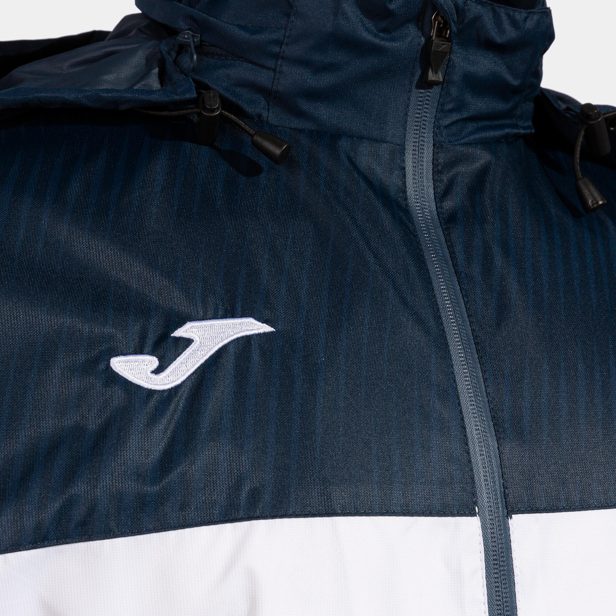 Giacca impermeabile con zip e cappuccio Joma Montreal 3/5