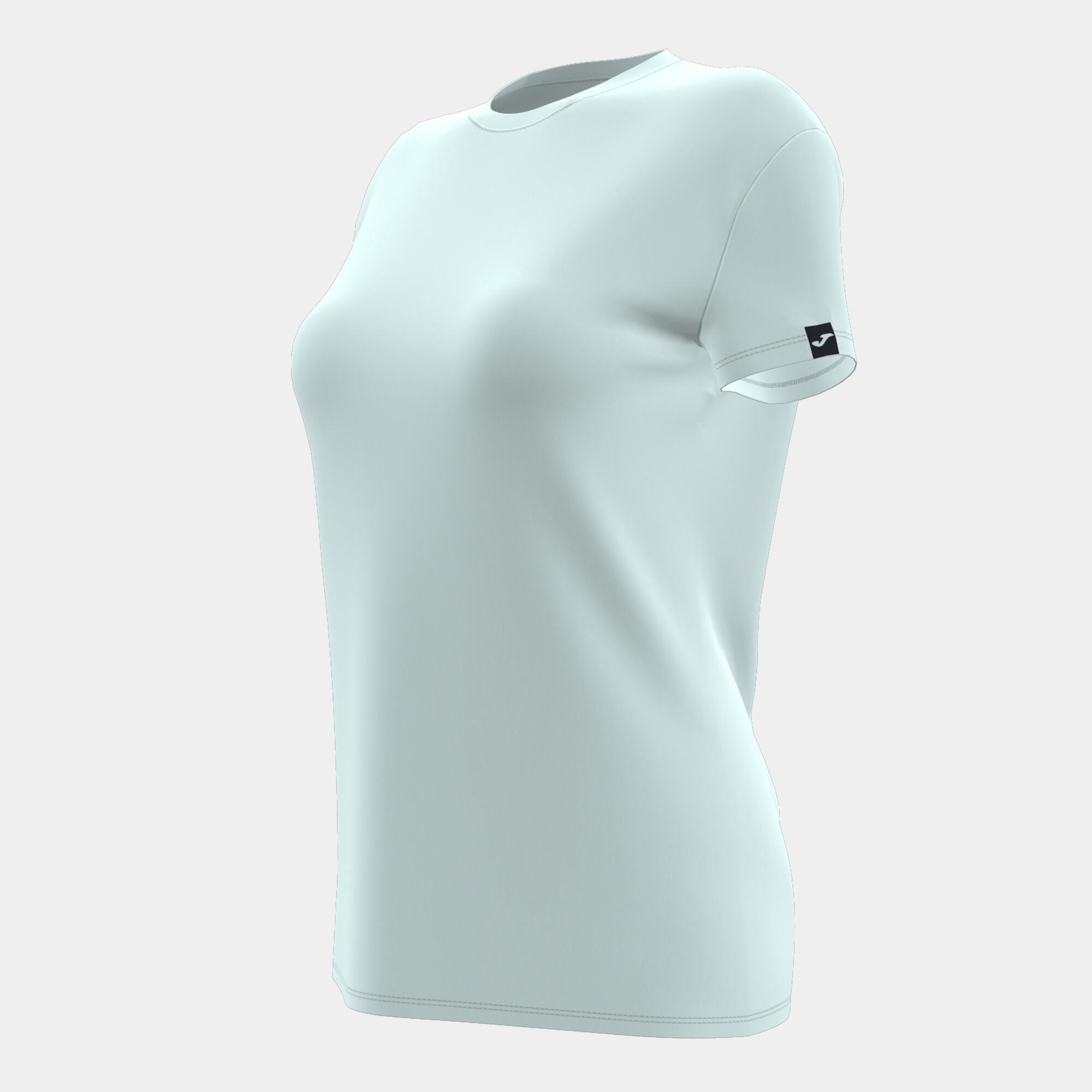 Maillot Manches Courtes Fitness Femme Joma Desert Bleu 4/4