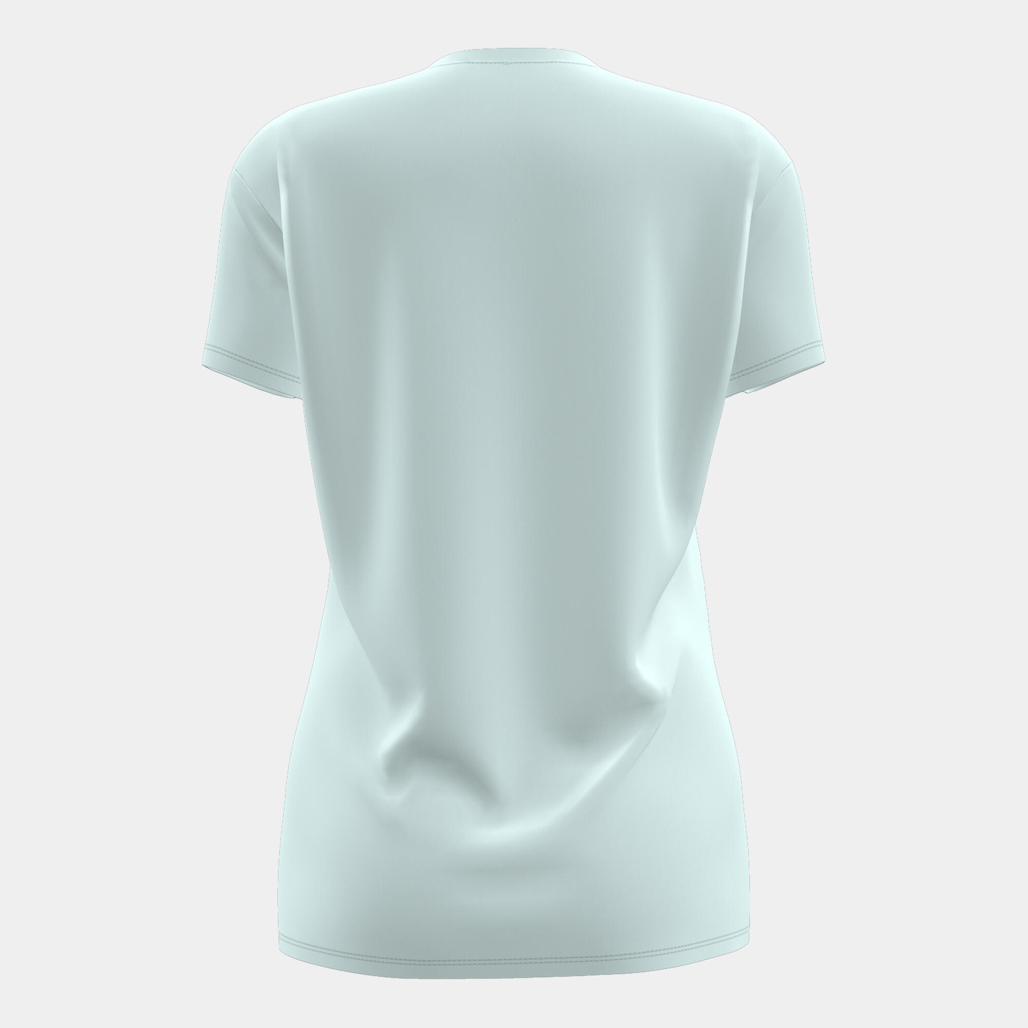 Maillot Manches Courtes Fitness Femme Joma Desert Bleu 3/4