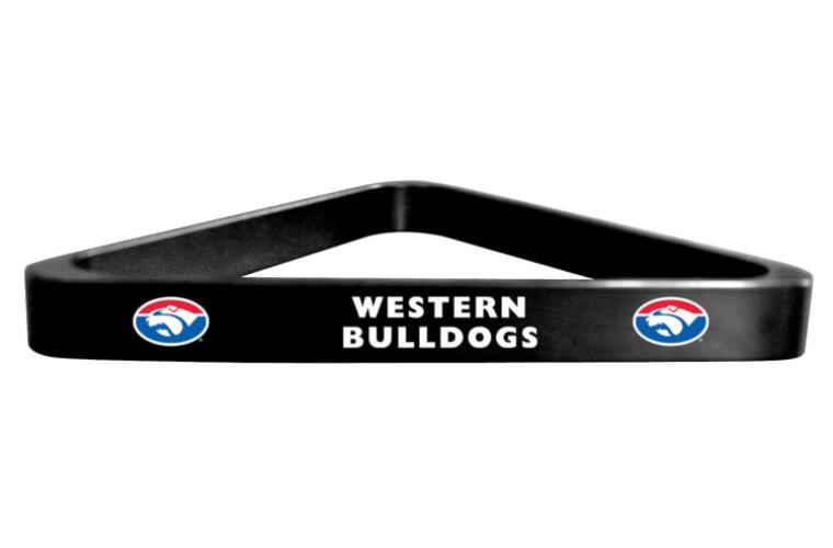 Western Bulldogs AFL Kelly Pool Snooker Billiard Table Ball Triangle Rack
