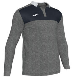 Polo Manches Longues Homme Joma Winner II Gris Melange