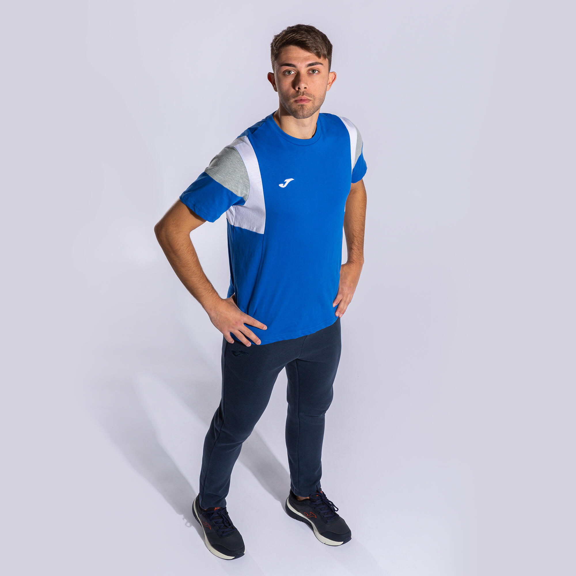 Maillot Manches Courtes Football Enfants Joma Confort III Bleu Roi 4/5