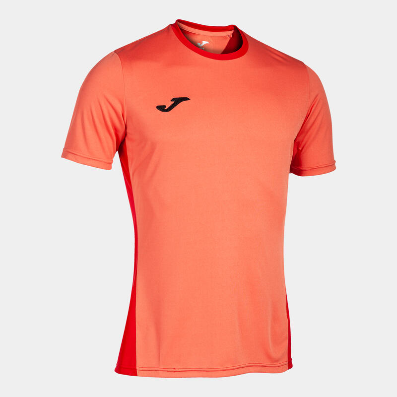 Camiseta Manga Corta Fútbol Hombre Joma Winner II Naranja Flúor