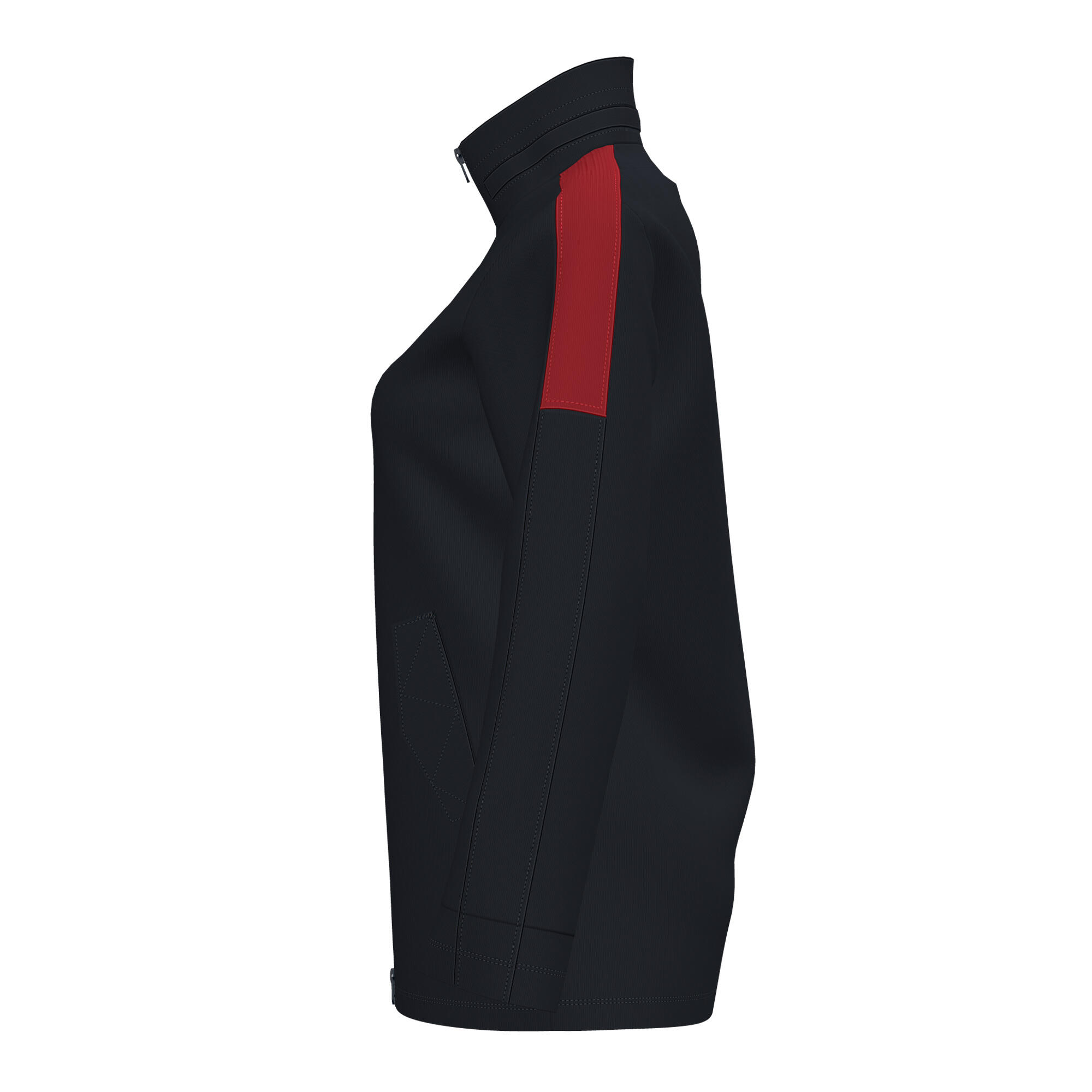Anorak Fútbol Mujer Joma Trivor Negro 3/5