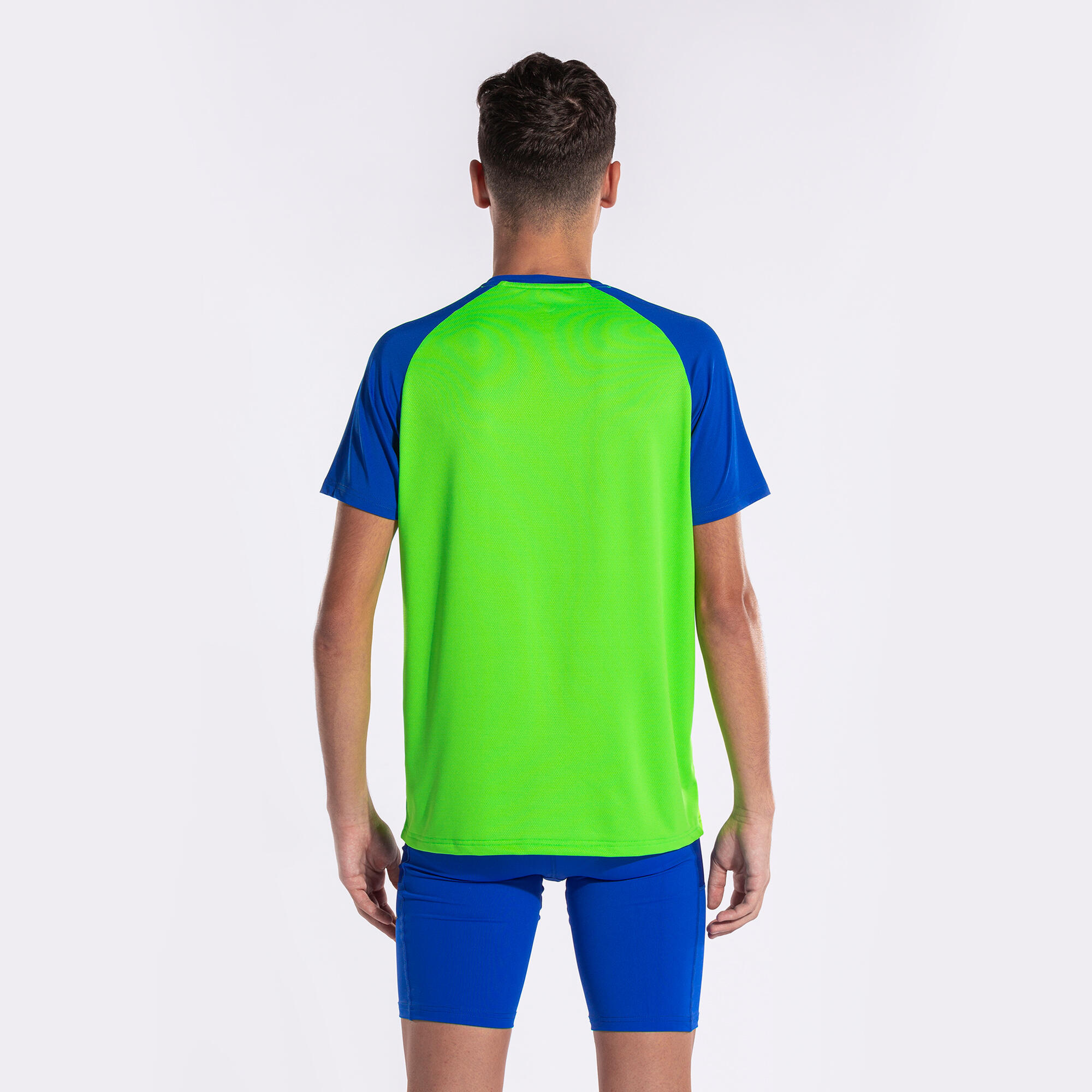 T-Shirt Manga Curta Running Homem Joma Elite X Verde Fluor 5/7