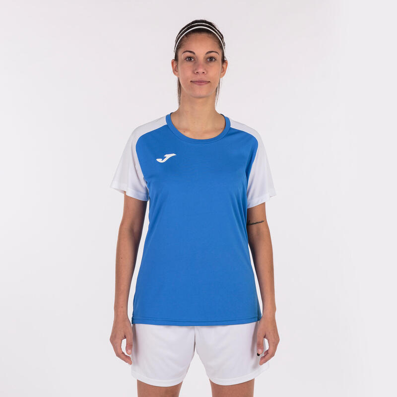 Camiseta Manga Corta Fútbol Mujer Joma Academy IV Royal