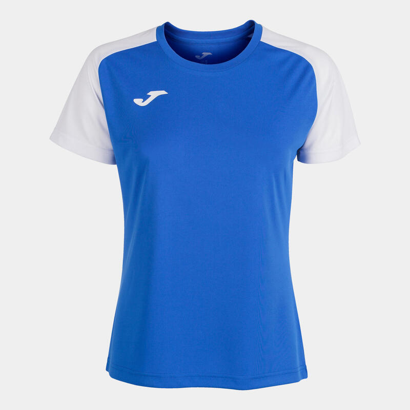 Camiseta Manga Corta Fútbol Mujer Joma Academy IV Royal