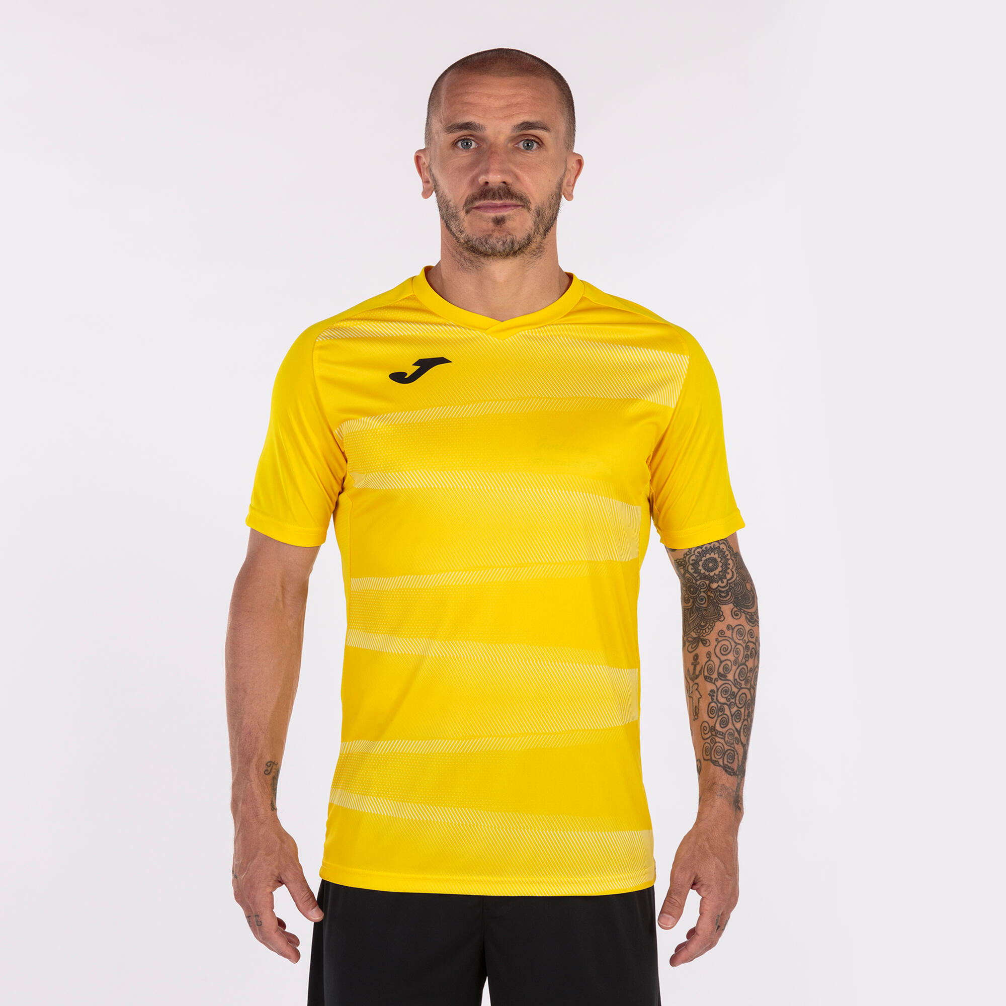 T-shirt Uomo Joma Courtes Grafity II giallo 2/5