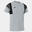 Camiseta Manga Corta Fútbol Hombre Joma Confort III Gris Melange