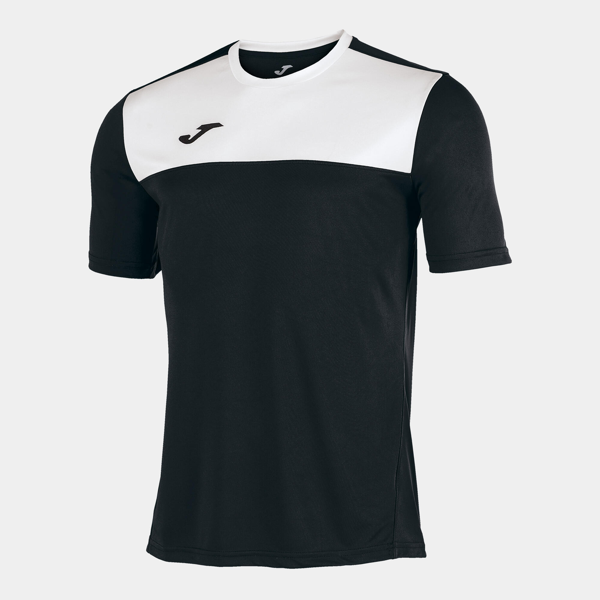 Joma - Maillot Manches Courtes Football Enfants Joma Winner Noir - T-shirt Manches Courtes - Blanc|noir - 10 À 12 Ans - Decathlon