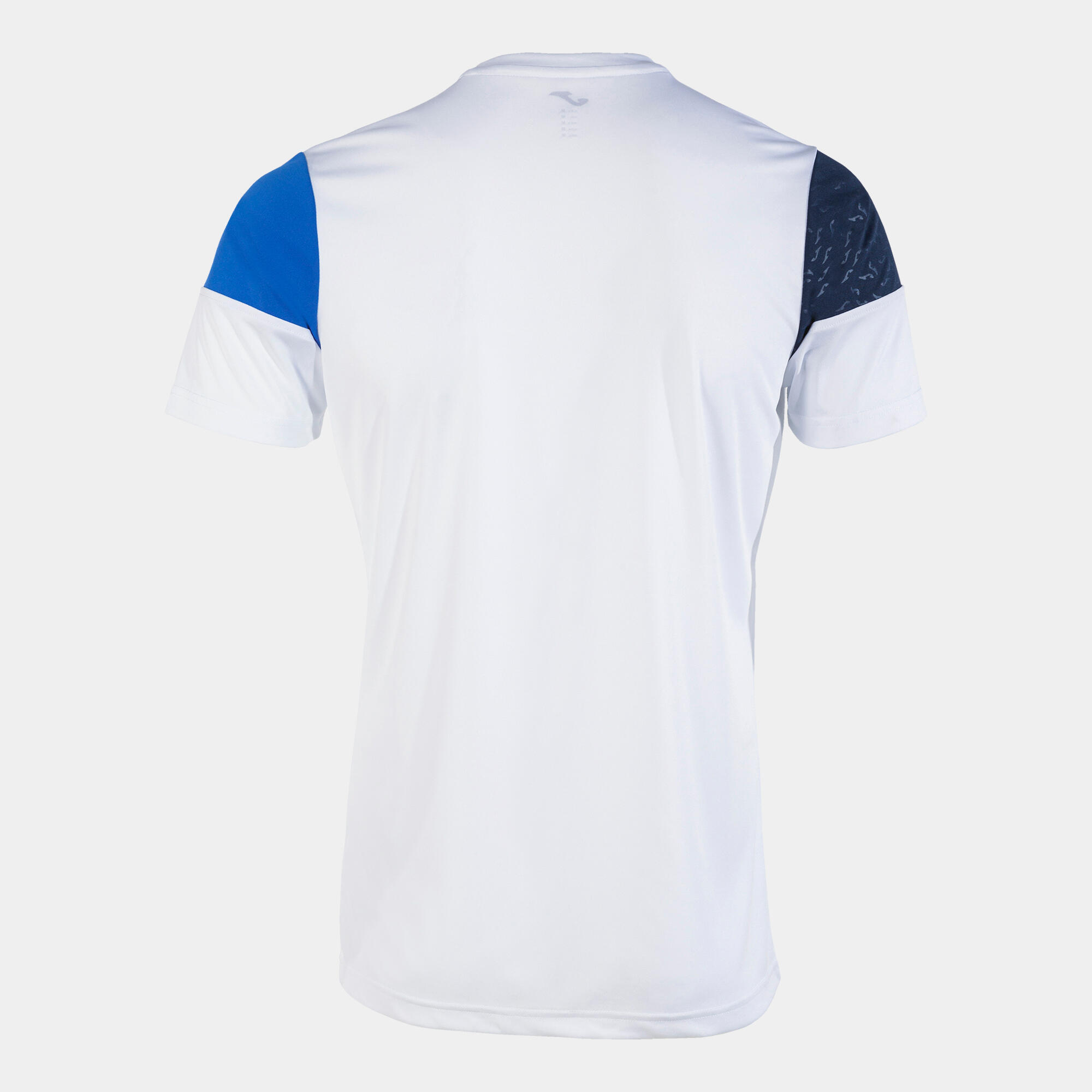 Camiseta Manga Corta Fútbol Niños Joma Crew V Blanco 2/5