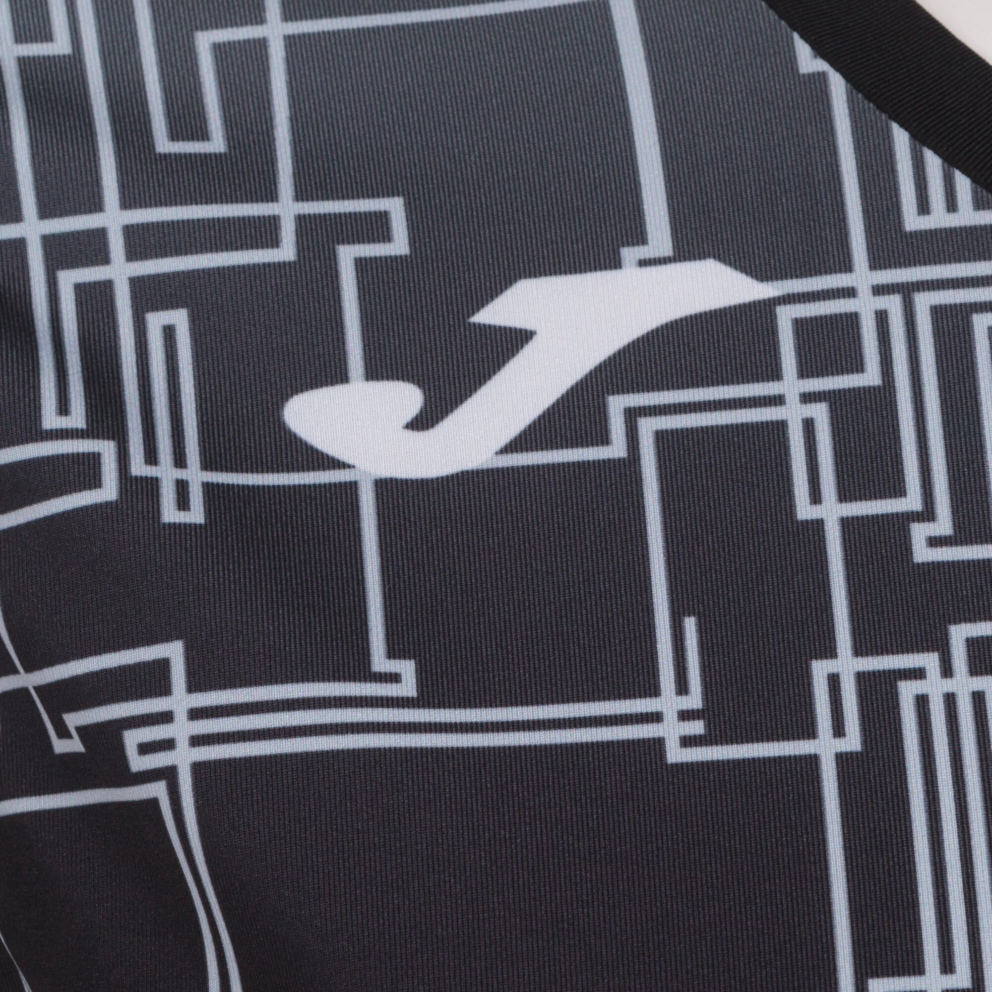 Maillot Manches Courtes Running Femme Joma Elite VIII Noir 3/5