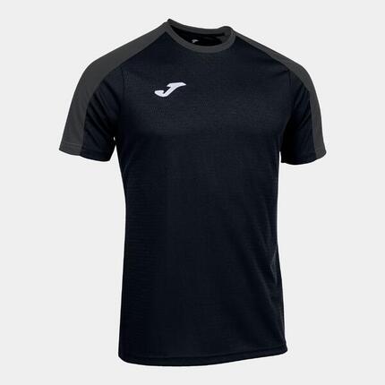 Maillot Manches Courtes Football Homme Joma Eco Championship Noir