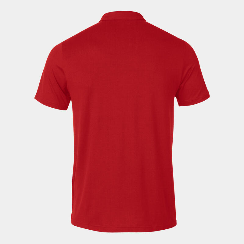 Polo Manga Corta Fútbol Hombre Joma Sydney Rojo