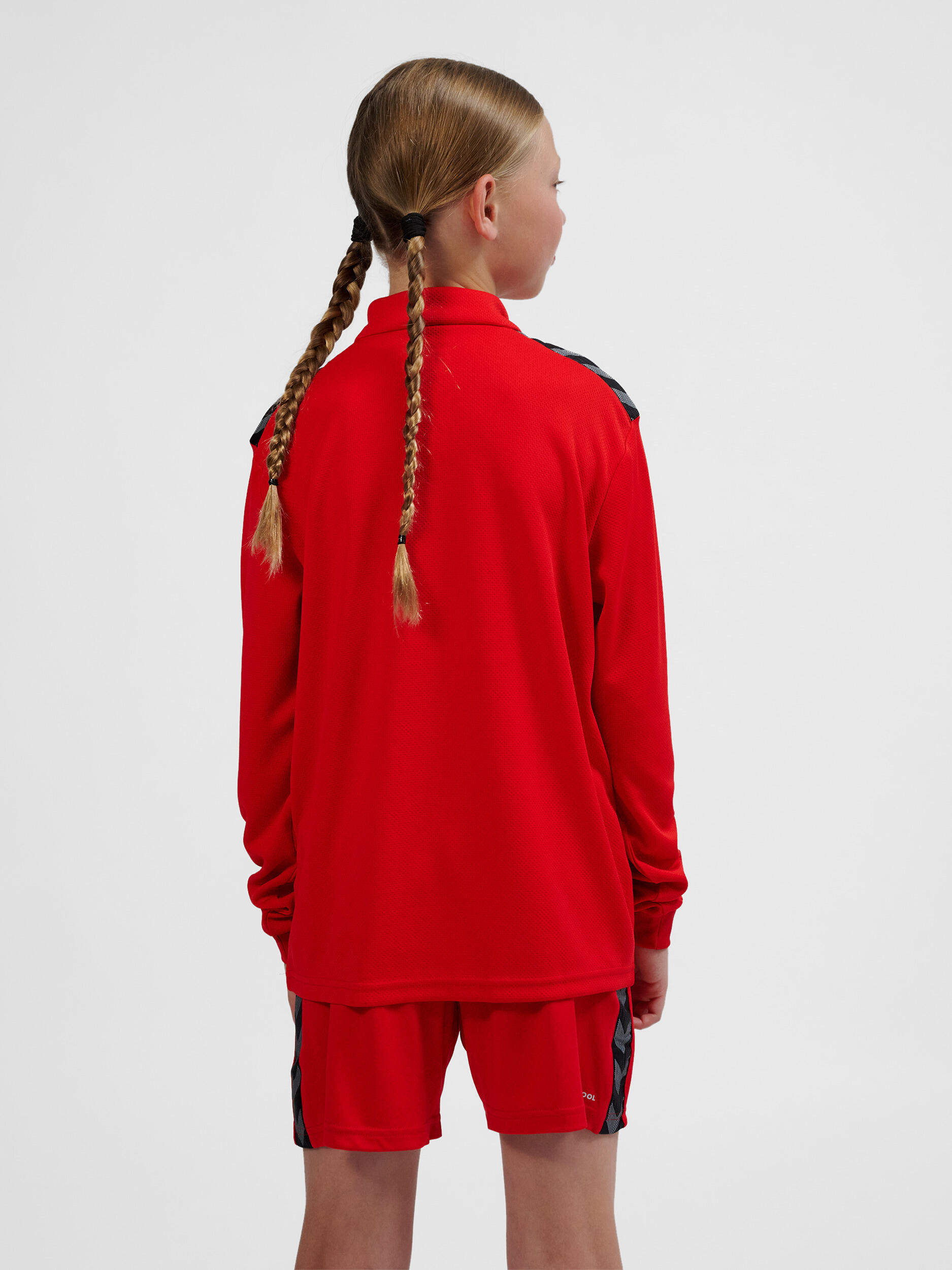 Demie-Fermeture Éclair Zip Sweat-Shirt Hmlauthentic Enfant 3/7