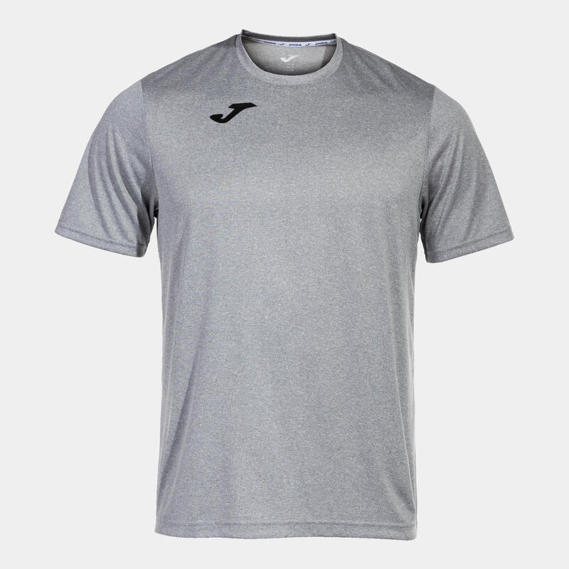 Camiseta Manga Corta Fútbol Hombre Joma Combi Gris Melange