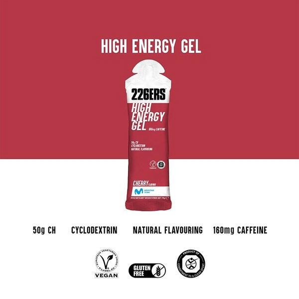 Gel energetico 226ERS 76g High Caffeine Cherry