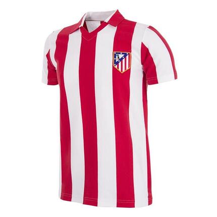Camiseta de Fútbol Retro - Hombre - Atletico Madrid 1985 - 86 - Rojo - Blanco