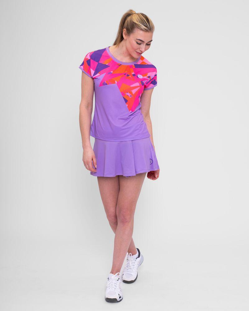Camiseta Bidi Badu Spike Capsleeve Lila Rosa Mujer 6/7