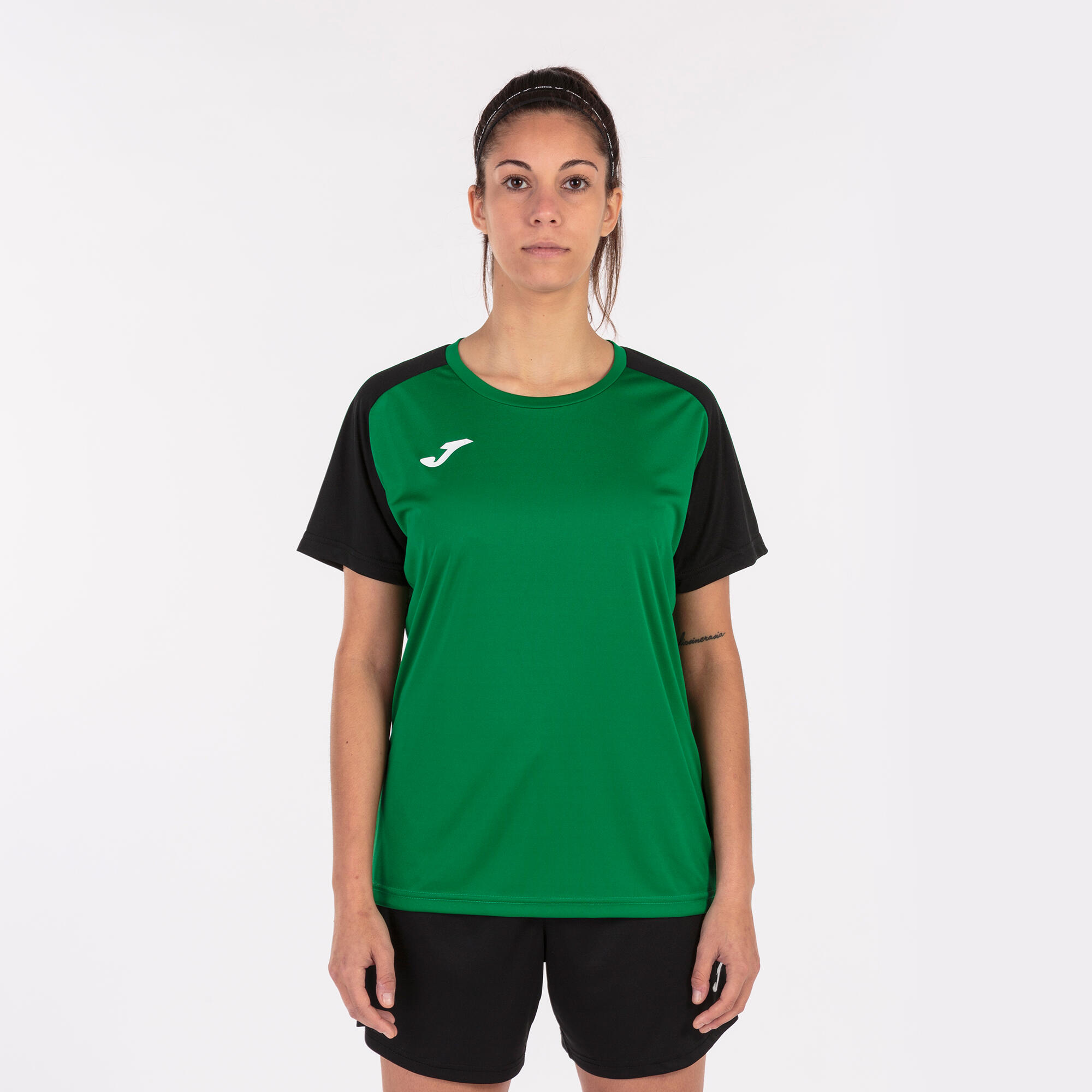 Maillot Manches Courtes Football Femme Joma Academy IV Vert 2/5