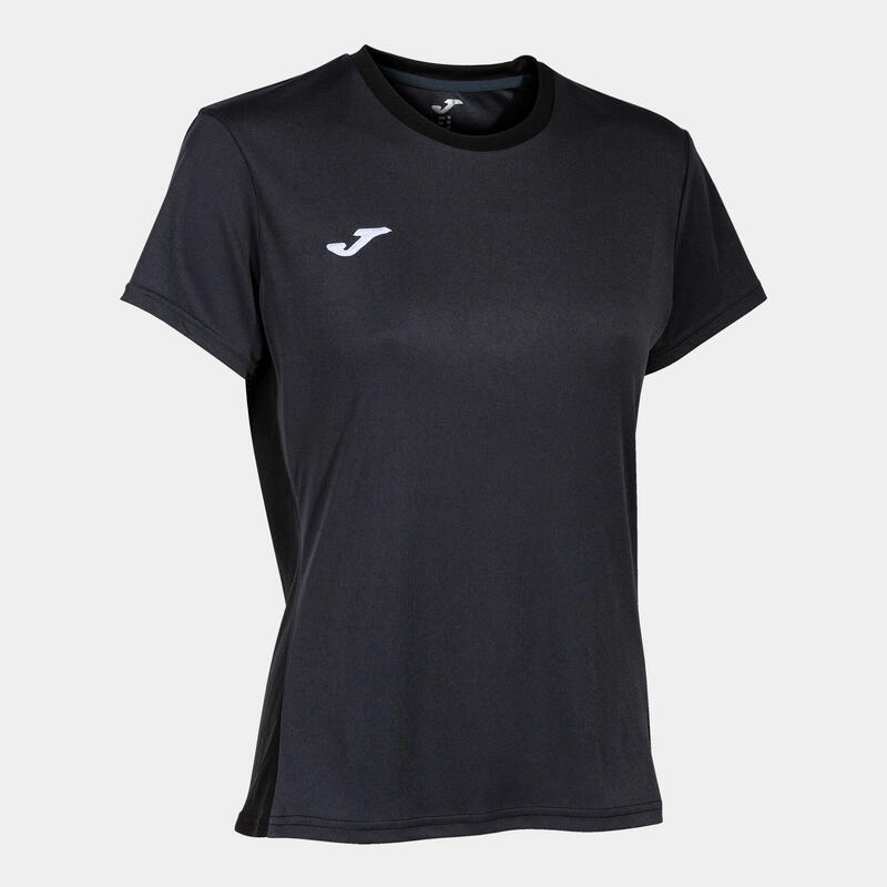 Camiseta Manga Corta Fútbol Mujer Joma Winner II Antracita