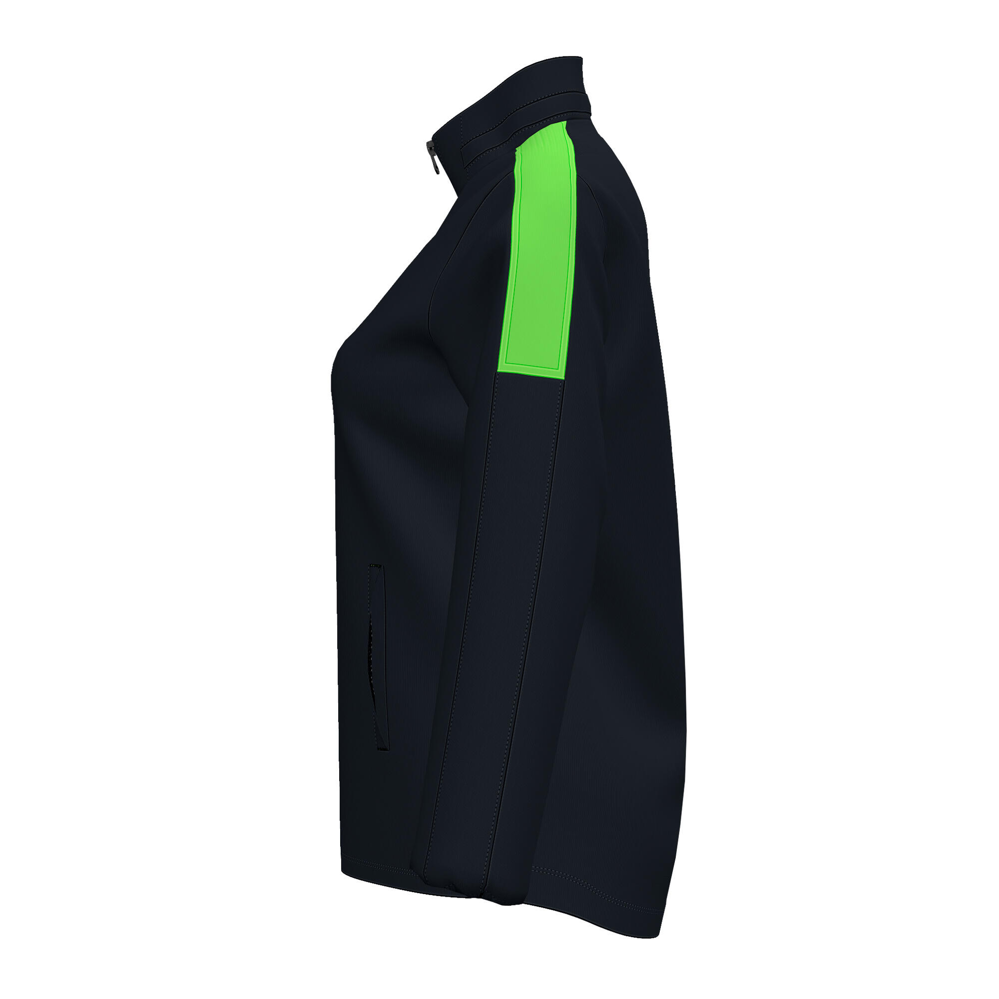 Chubasquero Fútbol Mujer Joma Trivor Negro 3/4