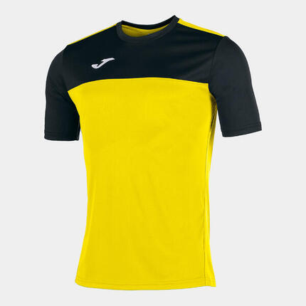 Maillot Manches Courtes Football Homme Joma Winner Jaune