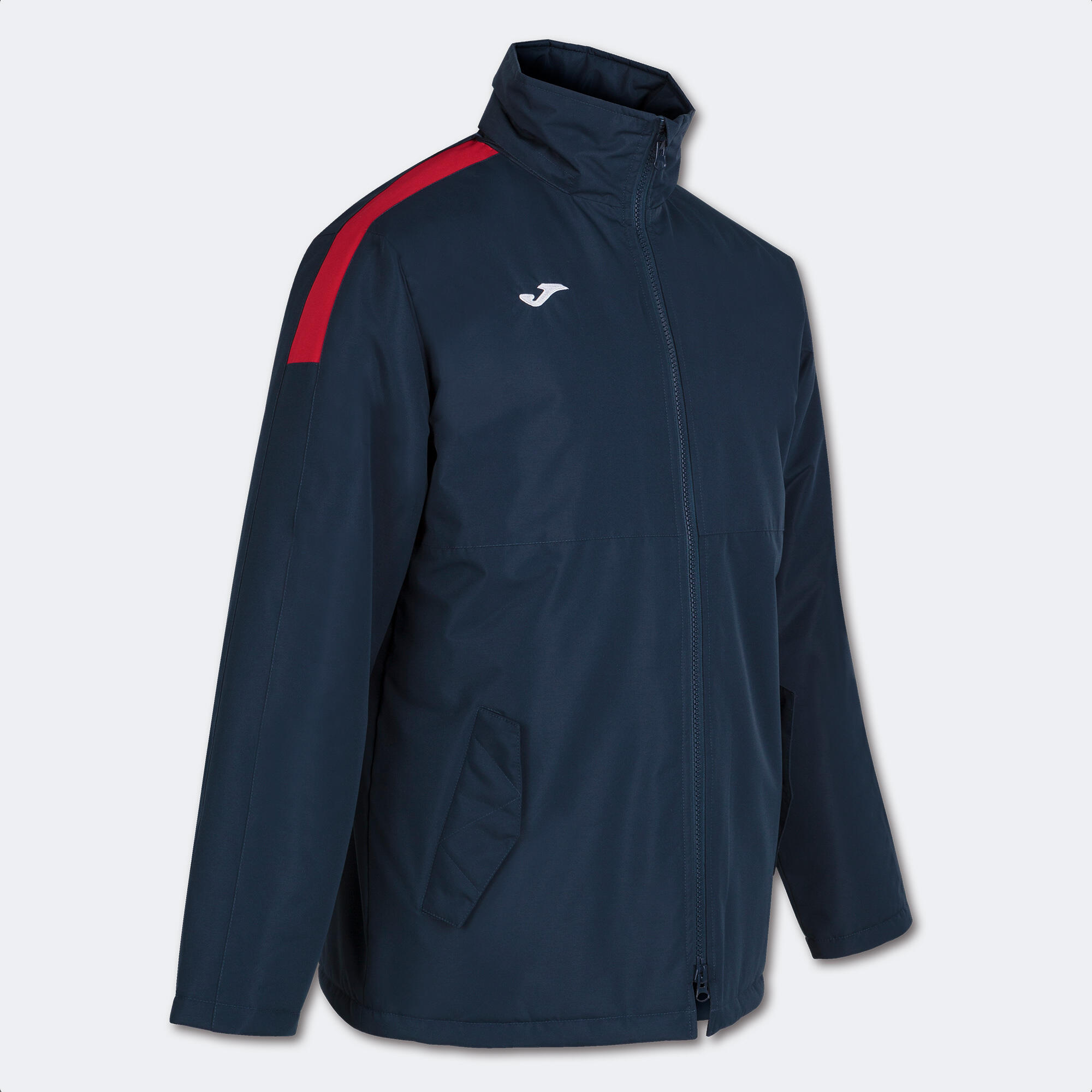Joma - Anorak Football Enfants Joma Trivor Bleu Marine - Coupe-pluie - Bleu|rouge - 8 À 10 Ans - Decathlon