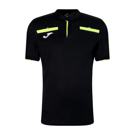 Maillot Manches Courtes Football Homme Joma Referee Noir