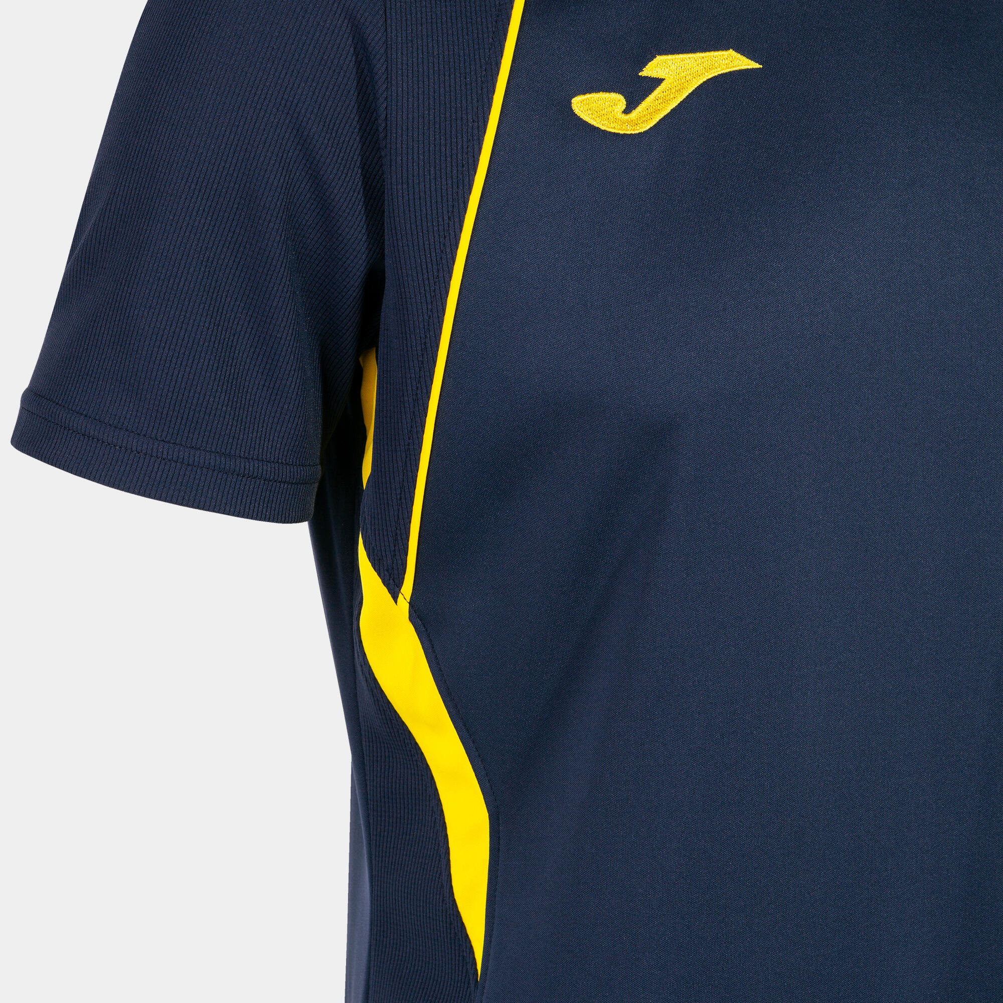 Camiseta Manga Corta Fútbol Niños Joma Championship VII Marino 4/5
