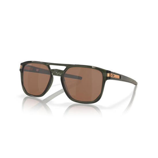 Occhiali da sole Oakley Latch Beta marroni da uomo
