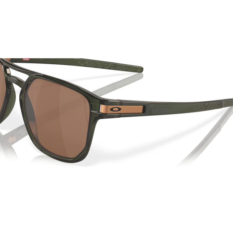 Oakley Lunettes de soleil Latch Beta pour hommes en marron